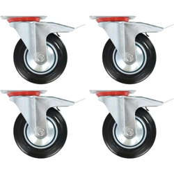 Ruote Girevoli 8 pz 160 mm - VIDAXL características