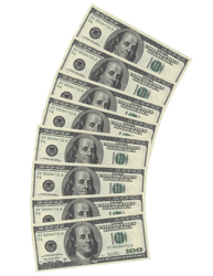 Confezione di 10 tovaglioli banconota da 100 dollari en oferta