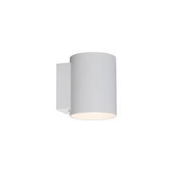 Applique sola - Moderno - Alluminio - Bianco - Tondo Max. 1 x Watt - Qazqa precio