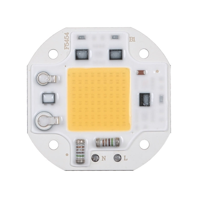 AC220V 30W bianco caldo COB Chip Mini portatile lampada 54X54mm COB Lampada Integrazione per Fish luce di inondazione del carro armato della