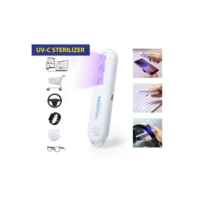 Lampada di Disinfezione UV Ricaricabile 146654 Bianco - CLICCANDOSHOP