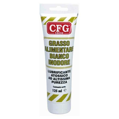 Grasso alimentare bianco tubo 125 ml - CRC