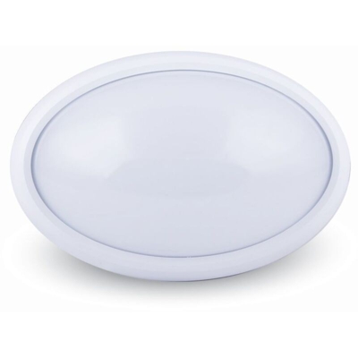 Plafoniera LED Ovale 8W Colore Bianco 3000K IP54 - V-tac