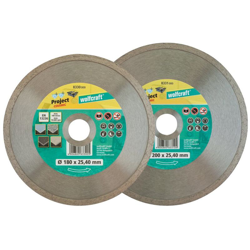 Wolfcraft 8330000 - Disco diamantato, 1 pezzo, diametro 180 x 25,4 mm características