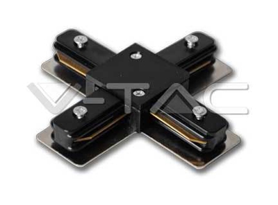 Connettore a X nero a 2 poli 3517 - V-TAC