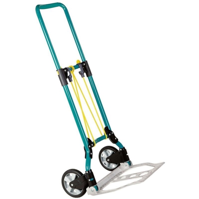 TS 550 - Carrello da trasporto, portata massima 70 kg, colore: Turchese - Wolfcraft