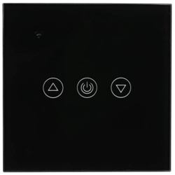 V-TAC Smart Home VT-5013 interruttore dimmer touch nero Wi-Fi da incasso gestione remota da smartphone - sku 8432 características