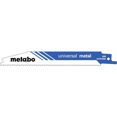 Metabo 2 lame per seghe diritte, metallo, pionier,150x0,9 mm - 631911000