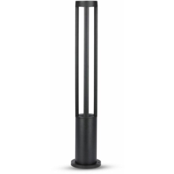 Lampada LED da Giardino Fissaggio a Terra LED COB 10W Colore Nero h:80cm 3000K IP65 - V-tac características