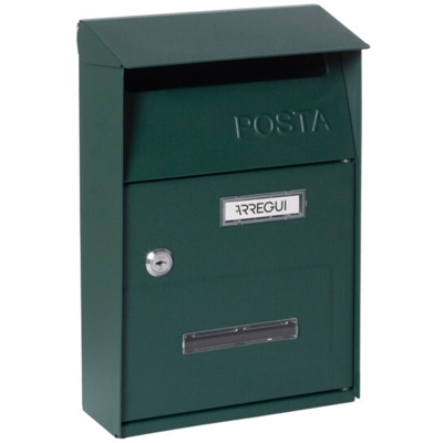 Cassetta Post.acciaio Verdeverniciato Color Verde - DOMUS
