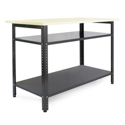Wiltec - Tavolo banco da lavoro multiuso 120x60x95 cm Ripiano porta attrezzi características