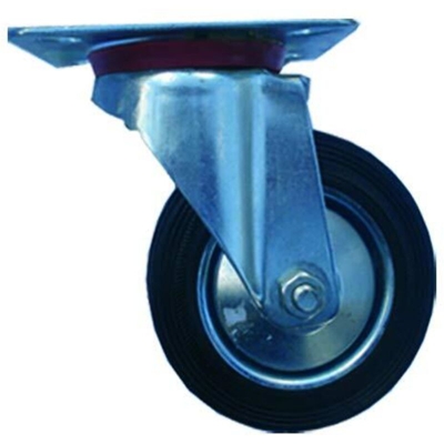 Ruota industriale con piastra girevole 100 mm - KIPPEN