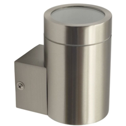 Kanlux - lampada da parete acciaio inox giardino 1 luce 220-240 volt CE GU10 I classe IP44 interno ed esterno kan 18010 en oferta