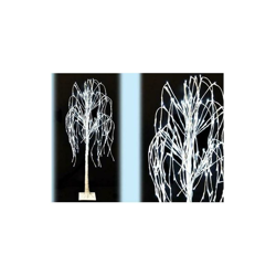 Fraschetti - Alberi di natale luci ledsalice per esterno/interno h120c m - 240 luci led en oferta