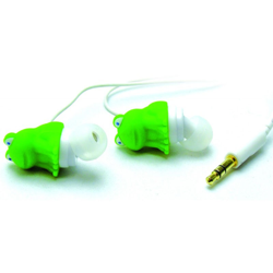 Metronic - Auricolari filari stereo Rana 1,2 m - Verde en oferta