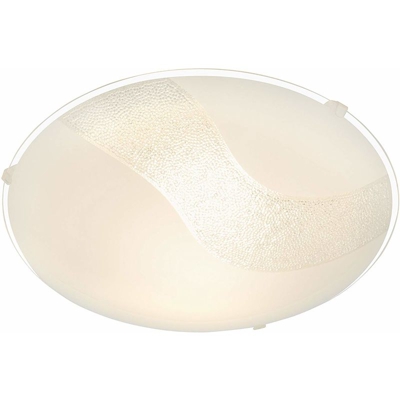 Briloner - Plafoniera In Vetro Decorato 12W Led Diametro 30Cm