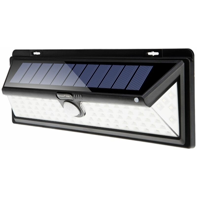 Monzana Lampada solare LED Luce solare lampada da giardino lampada da parete 90 LEDs