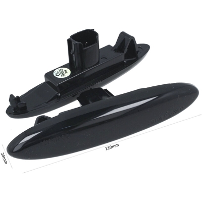 Carall - LEDLUX LN3218 Kit Freccia Laterale a Led Side Marker Dinamica Lente Fume Lexus IS250 IS350 SC430 E350 Toyota Soarer UZZ40 Highlander Kluger
