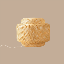 Lampada da tavolo Lexie Bamboo NATURAL Bambù - Sklum características