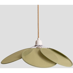 SKLUM Lampada da Soffitto Okai Colors Celadon Rafia - Acero precio