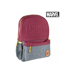 Zaino Scuola Rosso Grigio - The Avengers características