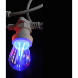 Lampadina Goccia led blu 2 Watt e27 - GIOCOPLAST en oferta