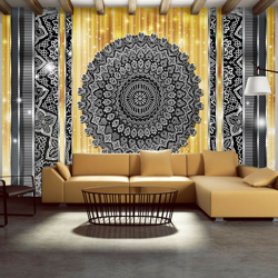Artgeist - Fotomurale - Circolo immateriale 350x245 en oferta
