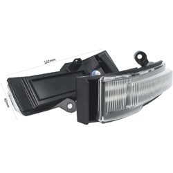 Carall - LEDLUX LN3235 Kit Freccia Laterale a Led Side Marker Dinamica Lente Trasparente Ford F150 OEM FL34-13B382A GL74-13B382-A FL34-13B381-A características