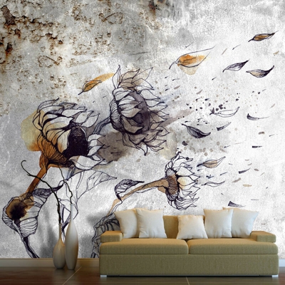 Artgeist - Fotomurale - Recall sunflowers 350x245