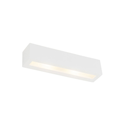 Applique tjada_novo - Moderno - Intonaco - Bianco - Allungato Max. 2 x Watt - Qazqa en oferta
