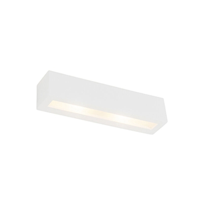 Applique tjada_novo - Moderno - Intonaco - Bianco - Allungato Max. 2 x Watt - Qazqa