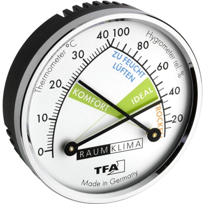 45.2024 Termoigrometro Argento - Tfa Dostmann