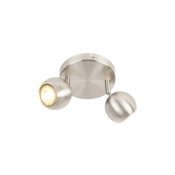 QAZQA Faretto gissi - Moderno - Metallo - Acciaio - Tondo Max. 2 x Watt precio