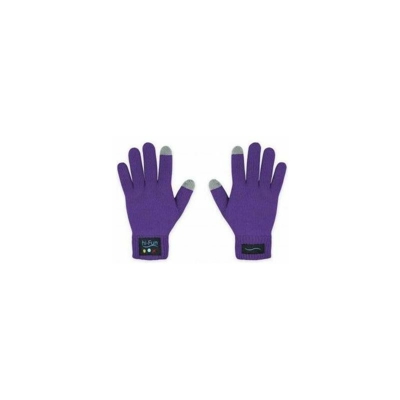 Hi-fun - Hi-Call Guanti Bluetooth per Smartphone con Speaker Integrato Woman Violet
