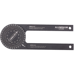 Goniometro per troncatrice, materiale metallico nero - ASUPERMALL precio