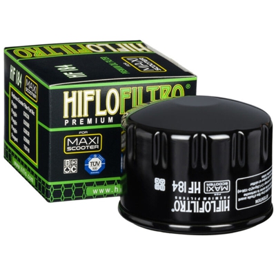 LEDLUX HE1718400 HIFLO HF184 Filtro Olio Moto Piaggio Beverly Aprilia Atlantic Scarabeo Nexus Malaguti Spidermax 500