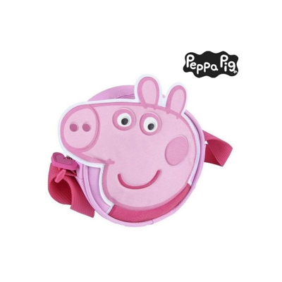 Borsa a Tracolla Rosa - Peppa Pig