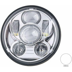 Carall - LEDLUX FS6040 Faro Led Rotondo 5,75 Pollici 40W Headlight Per Moto Harley Davidson características
