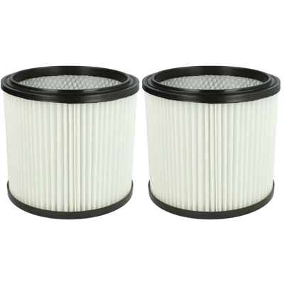 vhbw 2x filtro rotondo per aspirapolvere multiuso Aqua Vac AZ 90304-12, AZ 90304-75, AZ 90306-12A