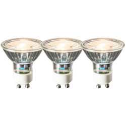 LUEDD Set di 3 lampadine LED GU10 6W 450lm 2700K dimm precio