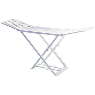 Stendibiancheria da Terra Ripiegabile Colore Bianco - Modello Alicante