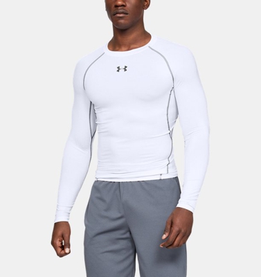 Maglia a manica lunga UA HeatGear® Armour Compression da uomo