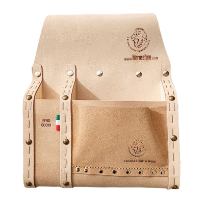 Borsa Da Carpentiere In Cuoio Portattrezzi Made In Italy - BIERRE STORE