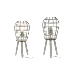 Gift Decor - Lampada da Terra Metallo Albă Metallo (25 x 54 x 25 cm) en oferta