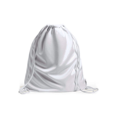 Cliccandoshop - Zainetto con Cordini 142608 Antibatterico Bianco