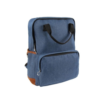 Cliccandoshop - Zaino Casual Denim Patch