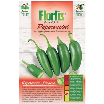 Orvital Spa-semi - Bustone perperoncino jalapeno - ORVITAL SPA - SEMI