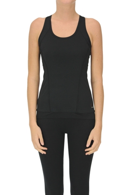 Techno fabric sports tank top