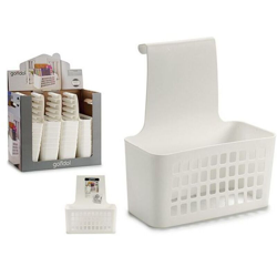 Contenitore per Sistemare Multiuso Bianco Plastica (12 x 25 x 24 cm) - CLICCANDOSHOP precio