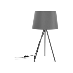 Lampada da Tavolo Metallo (29 x 56 x 29 cm) Grigio - CLICCANDOSHOP en oferta